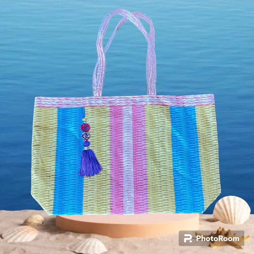 Estee Lauder Large Tote Shopping Beach Shoulder Canvas Bag Regular